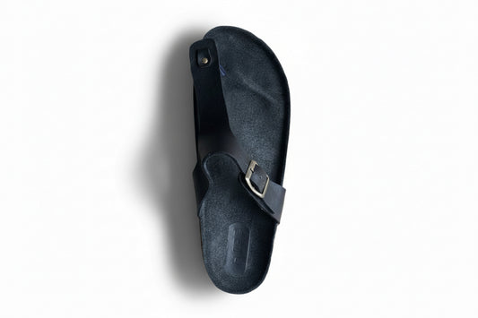 Black cork sandles